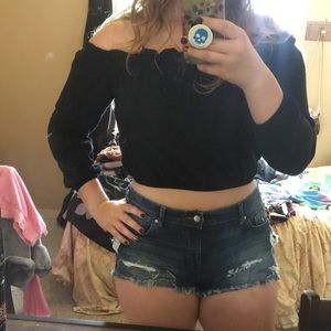 Off the shoulder top!